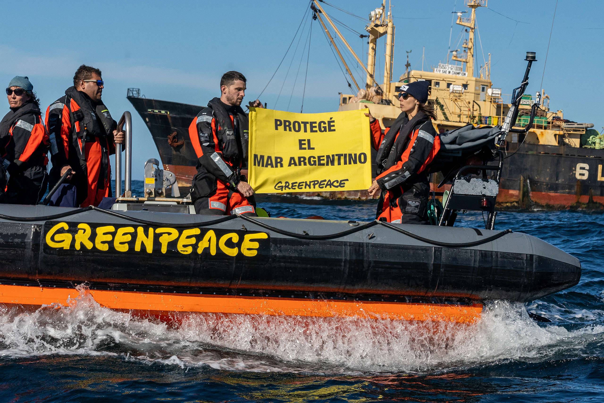 Greenpeace presenta documental contra la actividad petrolera en Mar Argentino